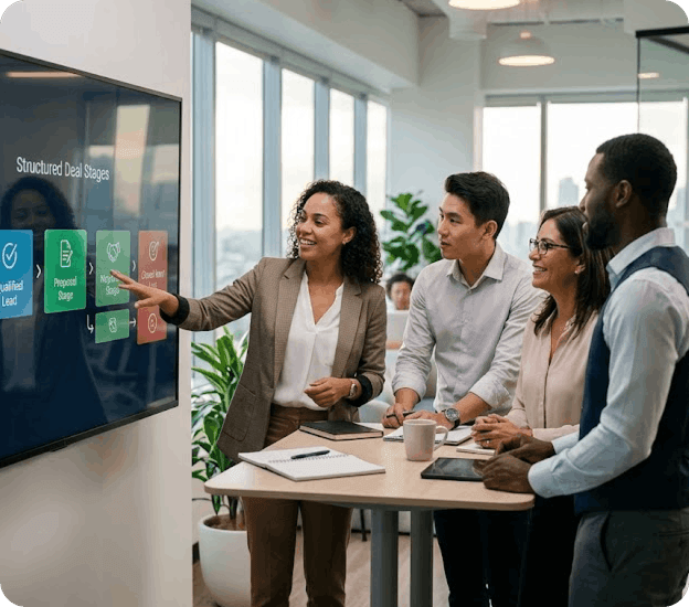 Visual Sales Pipeline Management